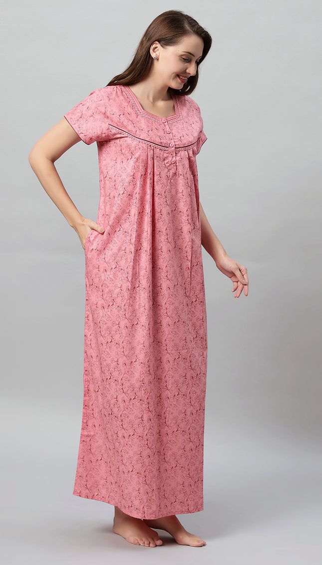Womens Nightwear Full-Length Nighty