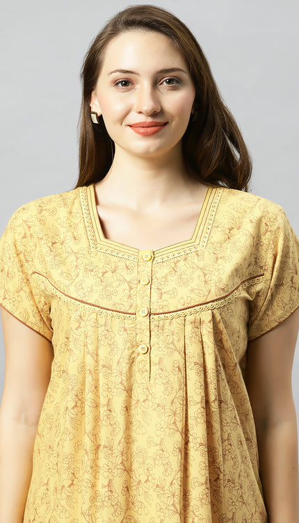 Womens Nightwear Full-Length Nighty
