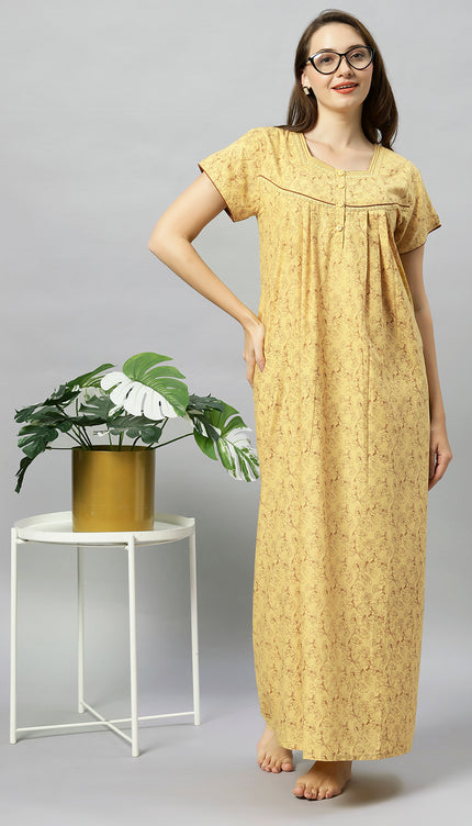 Womens Nightwear Full-Length Nighty