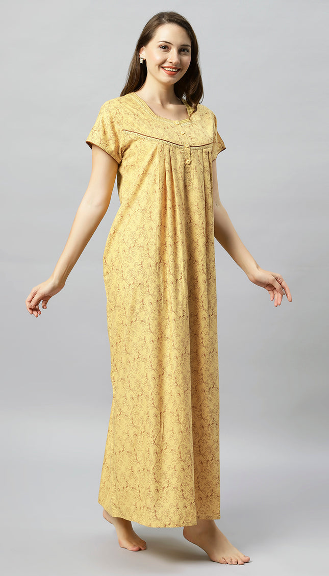 Womens Nightwear Full-Length Nighty