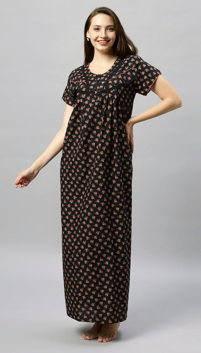 Womens Nightwear Full-Length Nighty