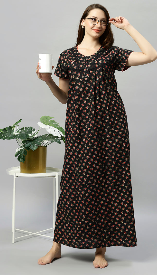 Womens Nightwear Full-Length Nighty