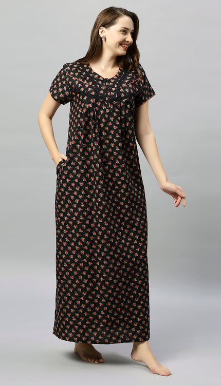 Womens Nightwear Full-Length Nighty