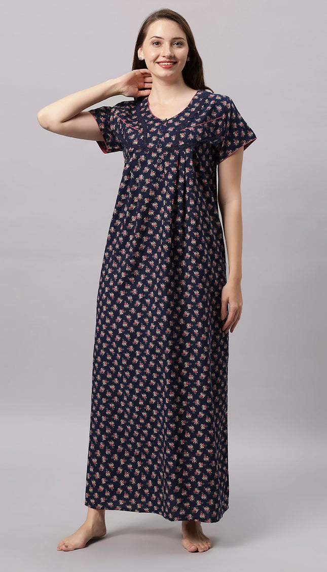 Womens Nightwear Full-Length Nighty