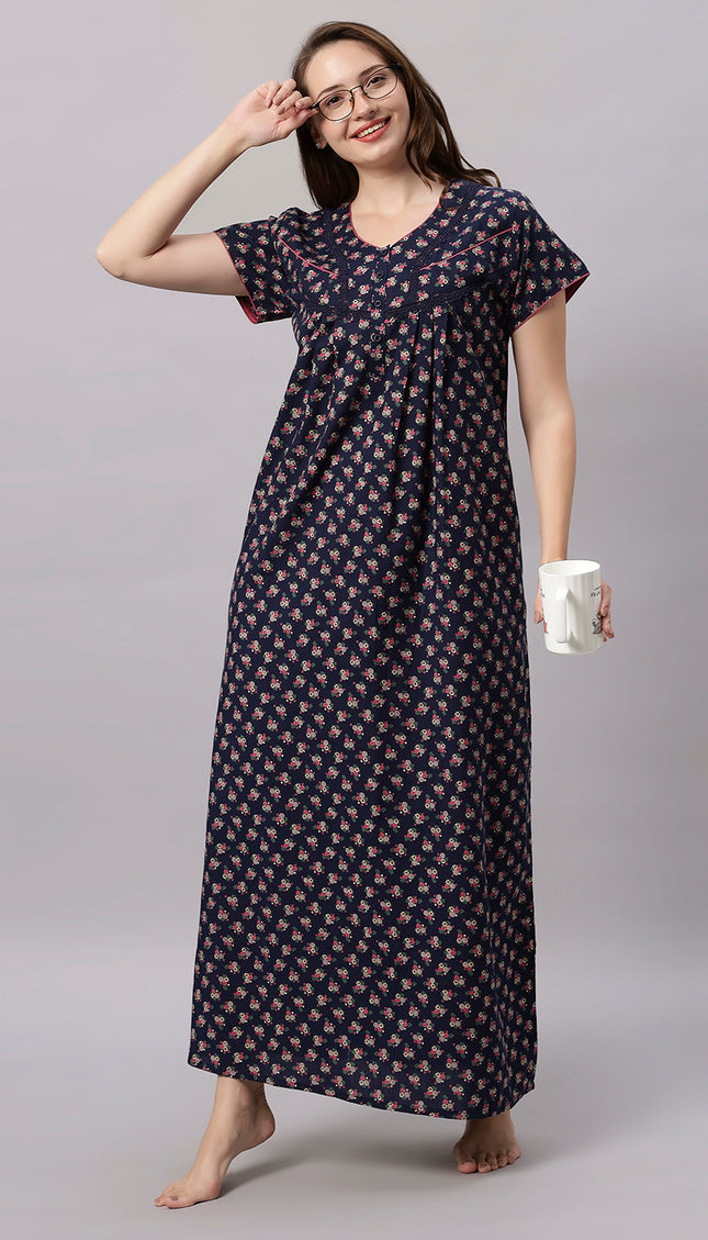 Womens Nightwear Full-Length Nighty