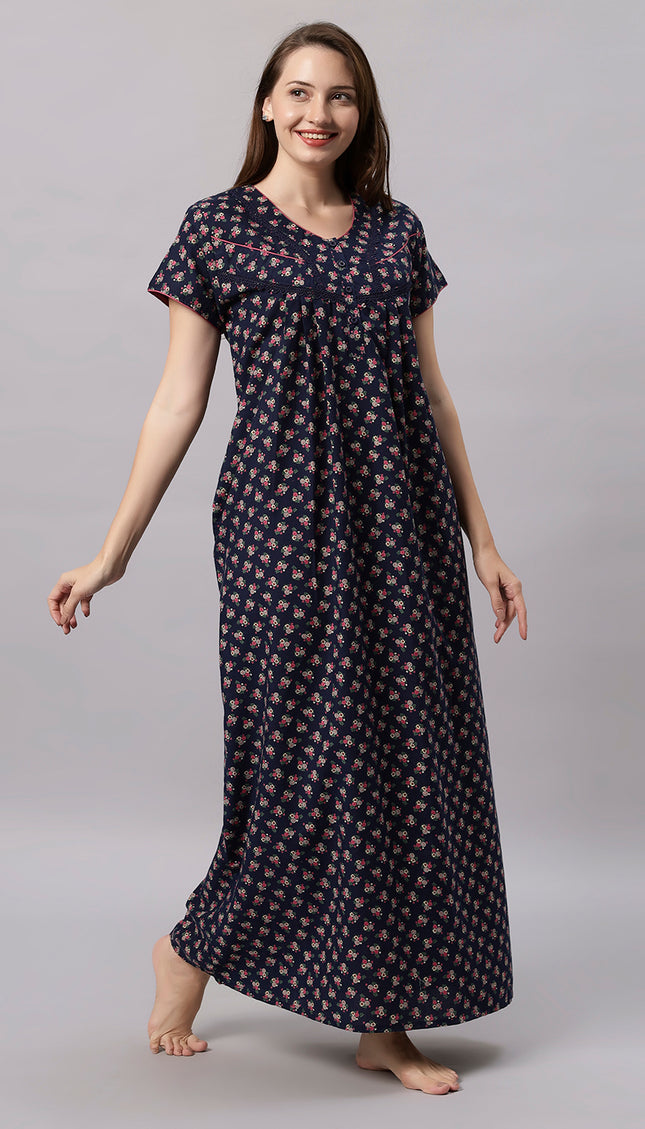 Womens Nightwear Full-Length Nighty