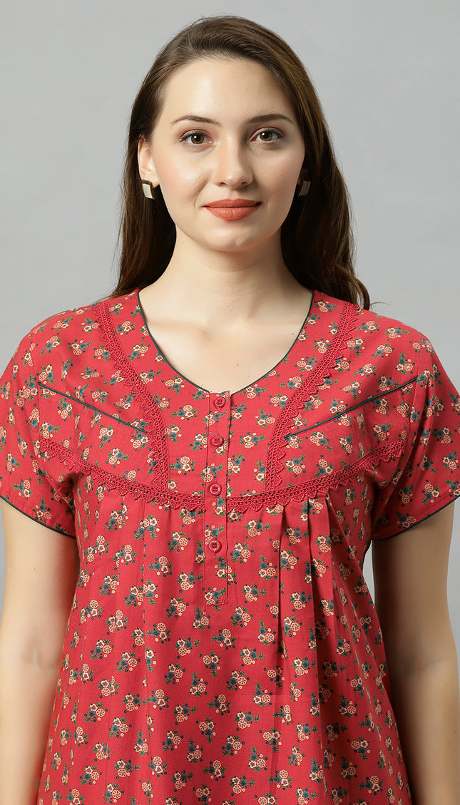 Womens Nightwear Full-Length Nighty