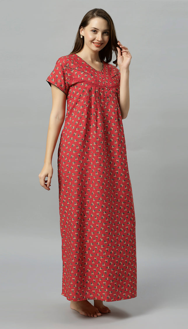 Womens Nightwear Full-Length Nighty
