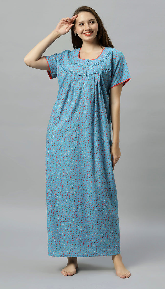 Womens Nightwear Full-Length Nighty