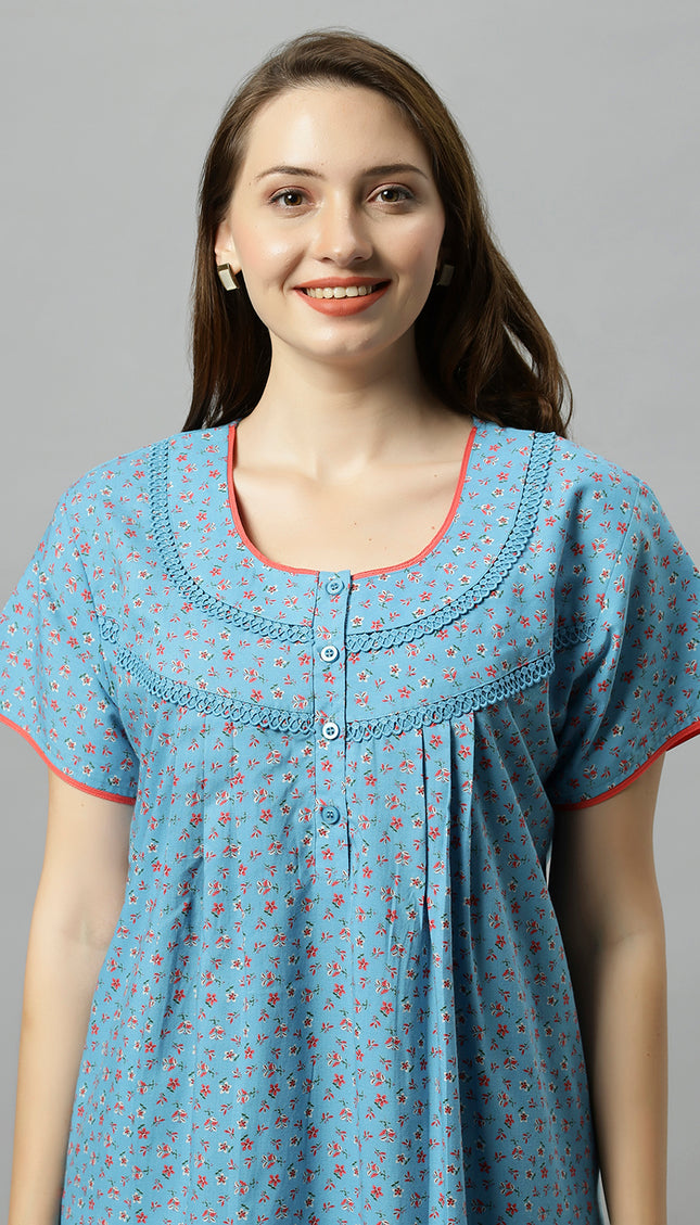 Womens Nightwear Full-Length Nighty