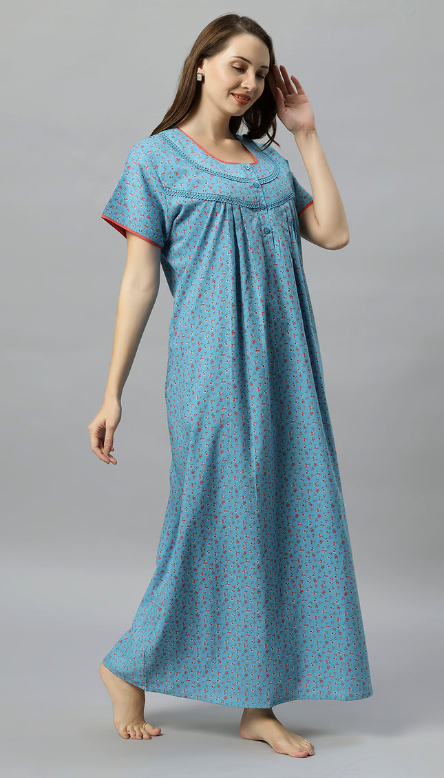 Womens Nightwear Full-Length Nighty
