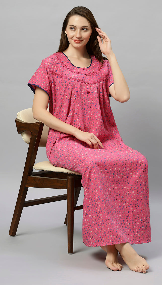 Womens Nightwear Full-Length Nighty
