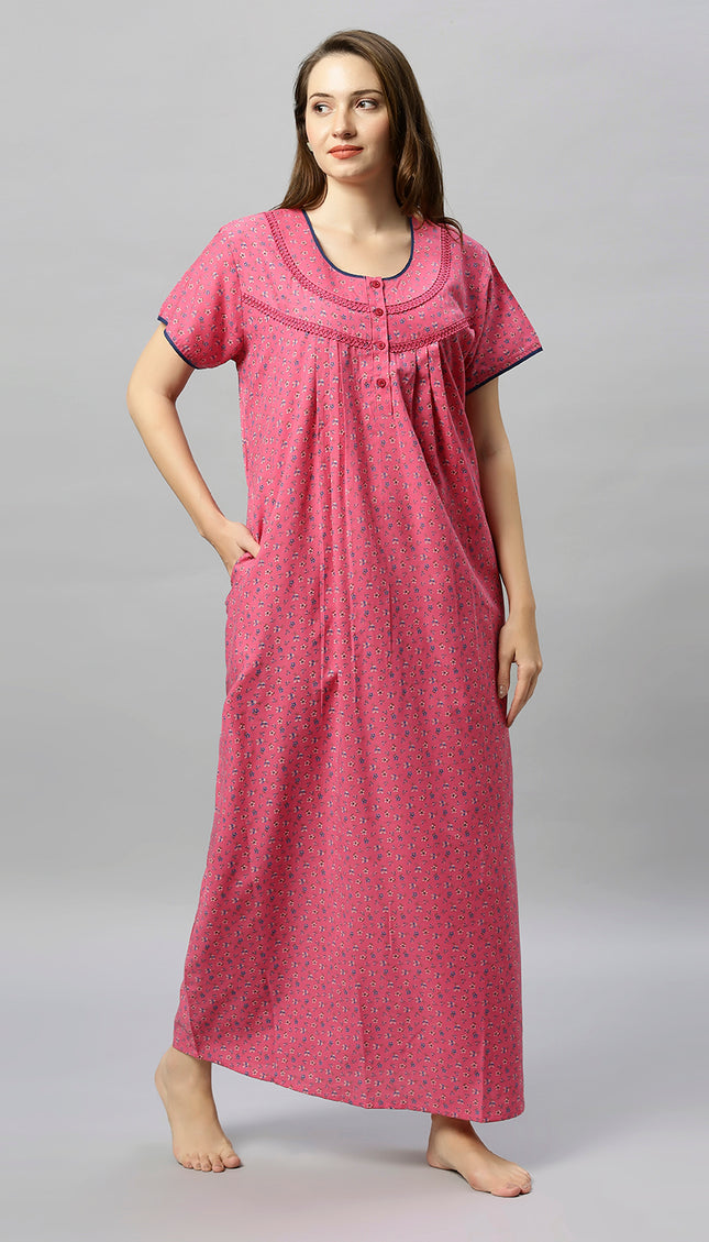 Womens Nightwear Full-Length Nighty