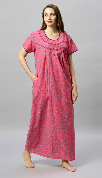 Womens Nightwear Full-Length Nighty