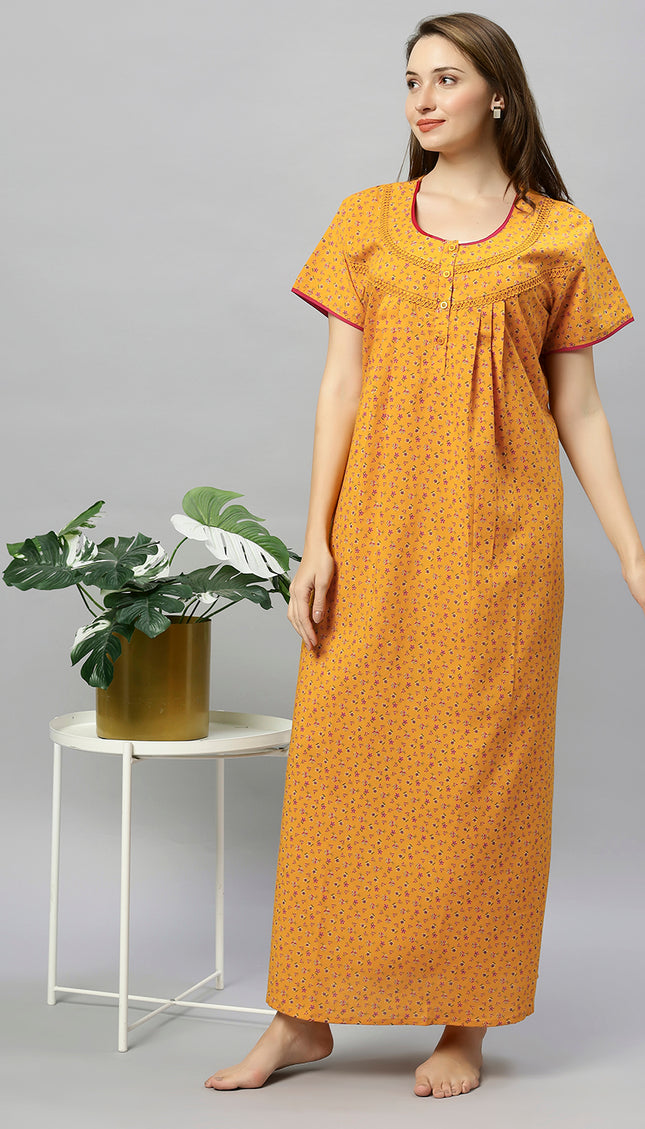 Womens Nightwear Full-Length Nighty