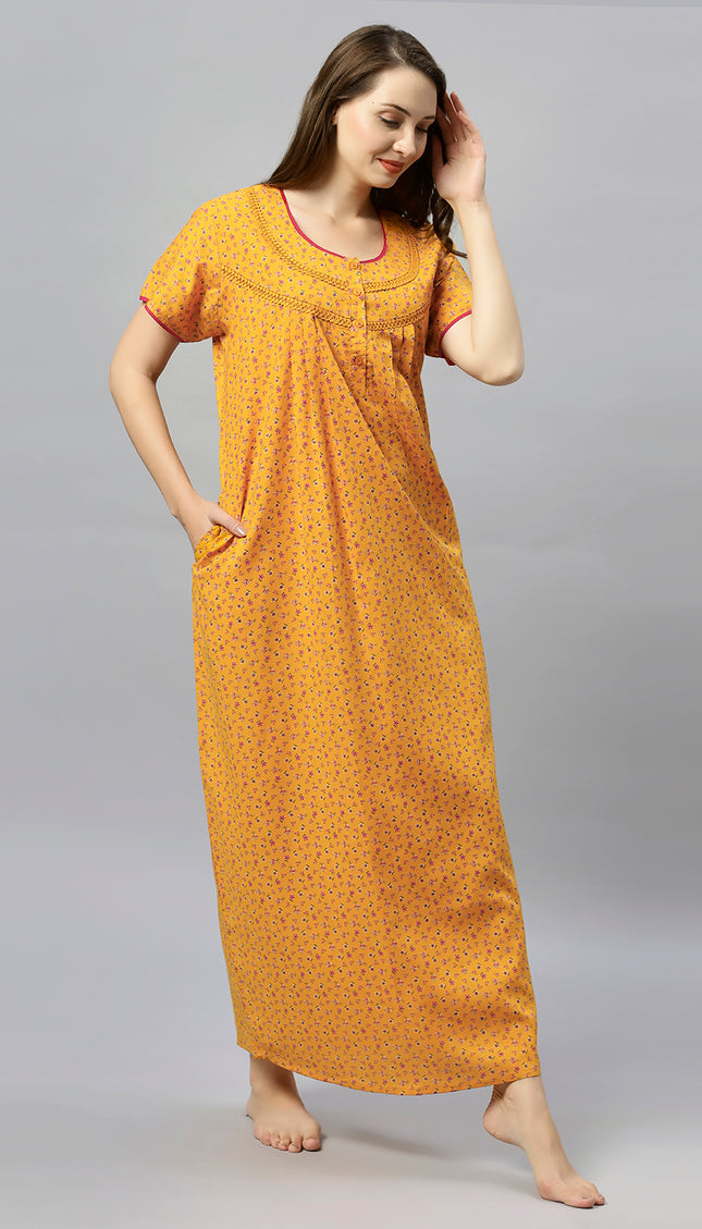 Womens Nightwear Full-Length Nighty