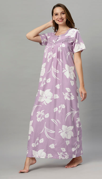 Womens Nightwear Full-Length Nighty