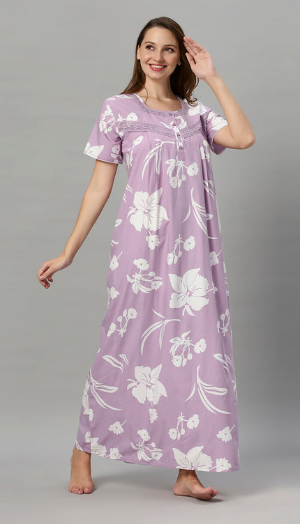 Womens Nightwear Full-Length Nighty