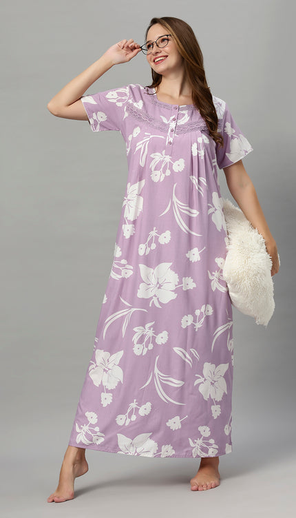 Womens Nightwear Full-Length Nighty