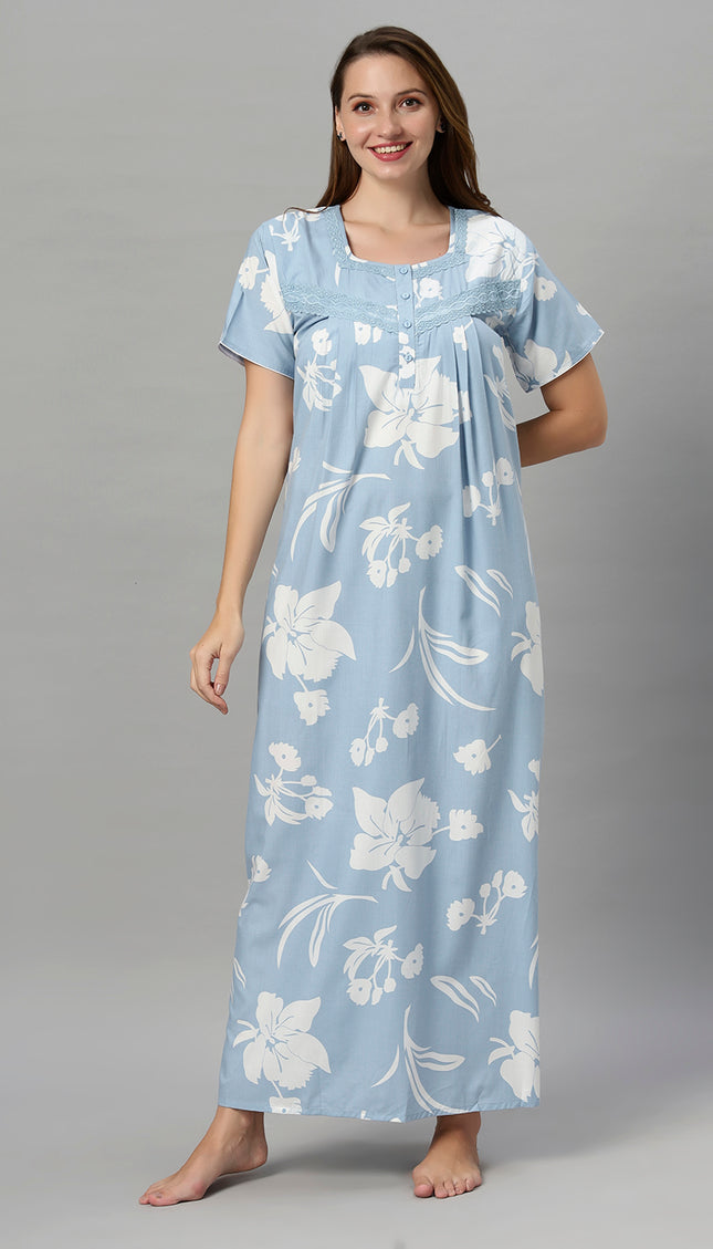 Womens Nightwear Full-Length Nighty