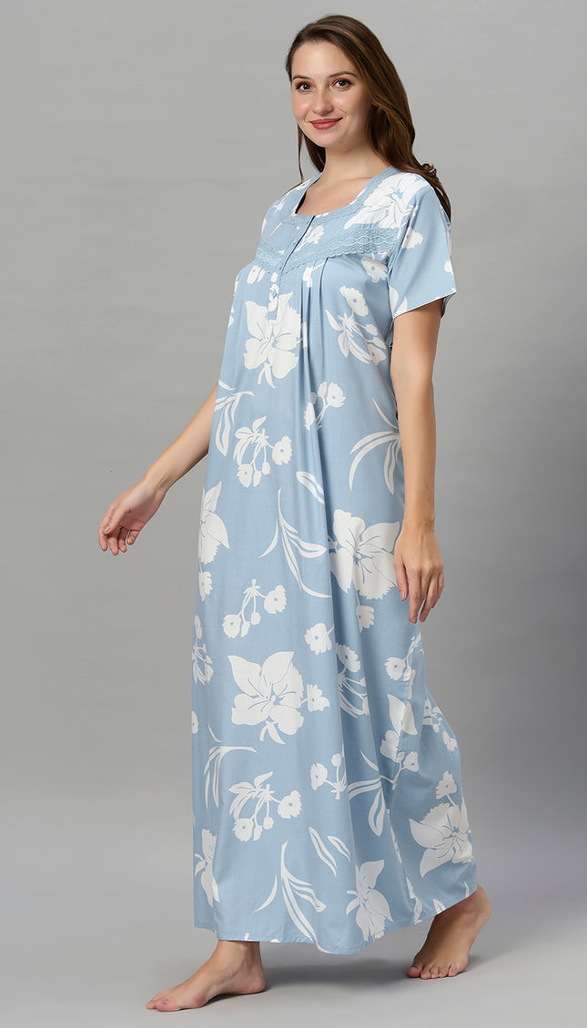Womens Nightwear Full-Length Nighty