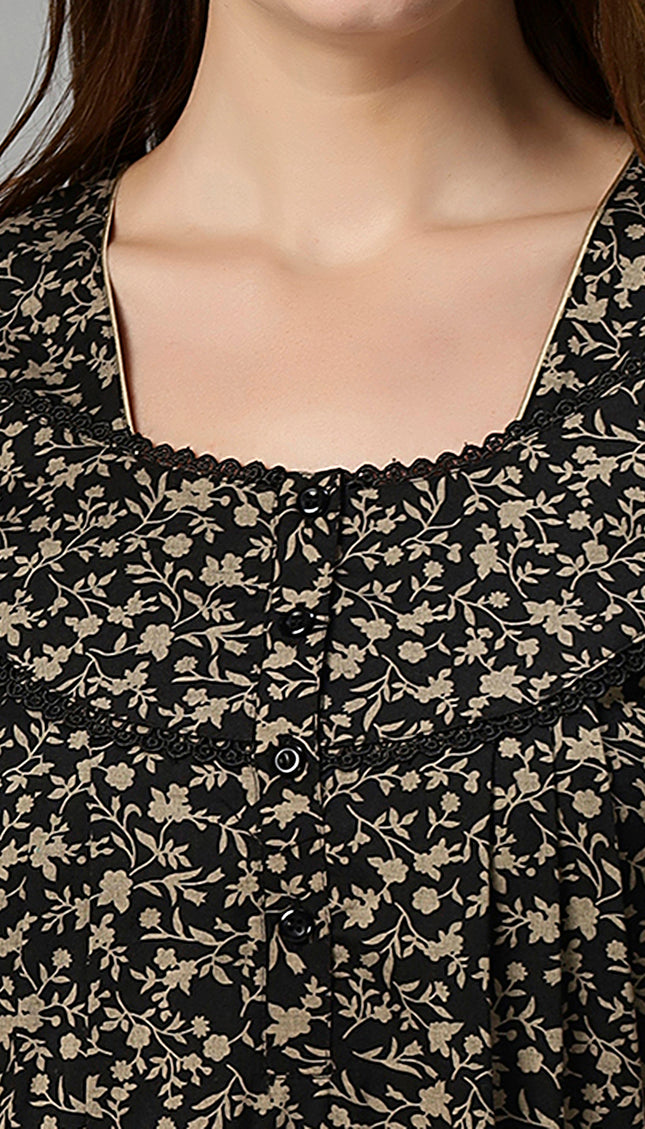 Womens Nightwear Full-Length Nighty