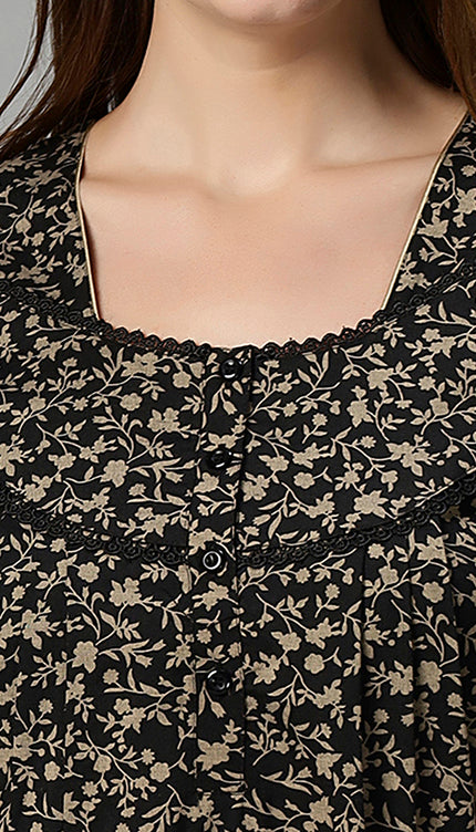 Womens Nightwear Full-Length Nighty