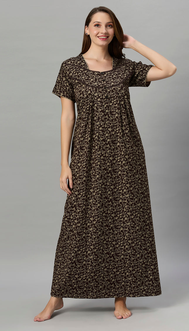 Womens Nightwear Full-Length Nighty