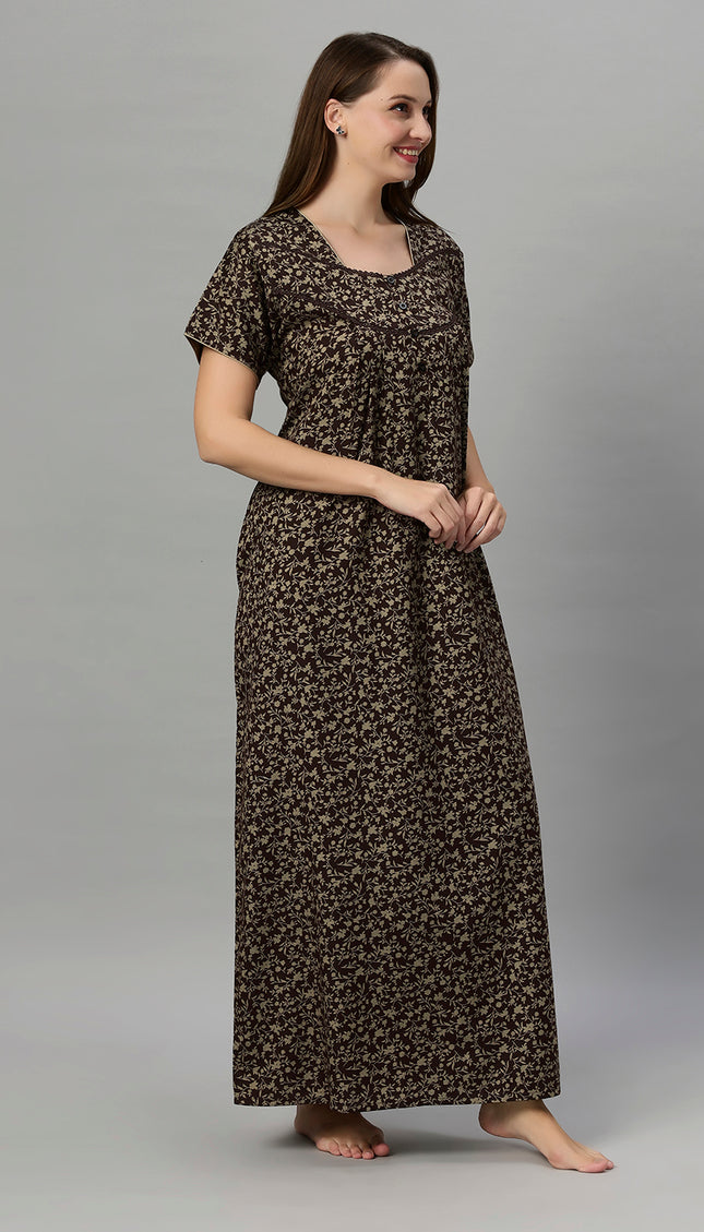 Womens Nightwear Full-Length Nighty