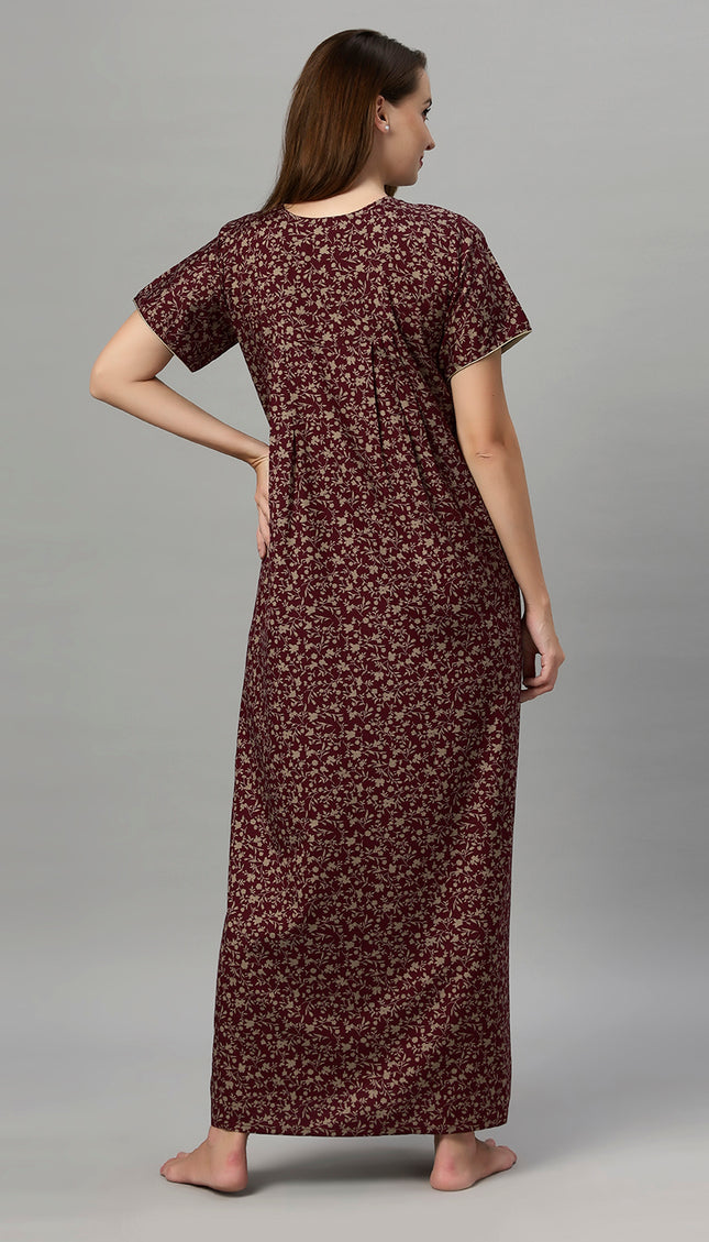 Womens Nightwear Full-Length Nighty