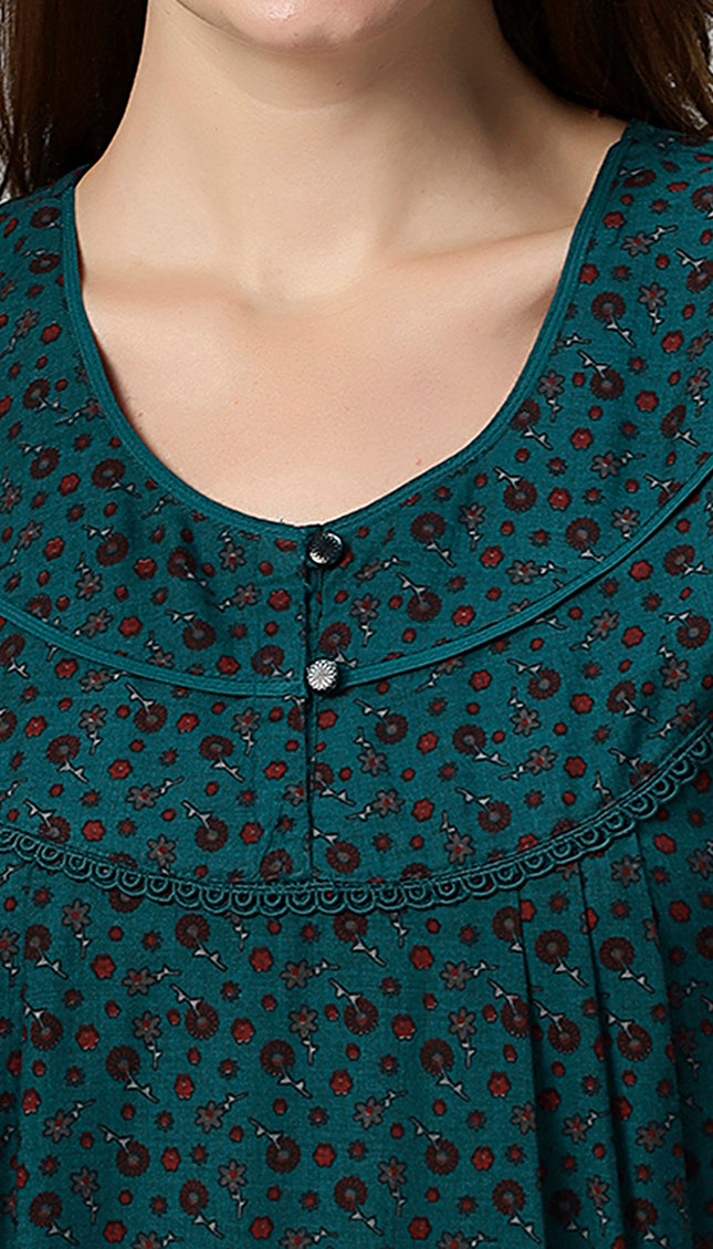 Womens Nightwear Full-Length Nighty