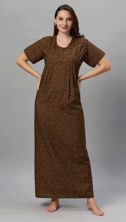 Womens Nightwear Full-Length Nighty