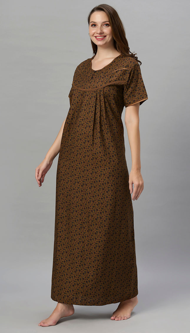 Womens Nightwear Full-Length Nighty