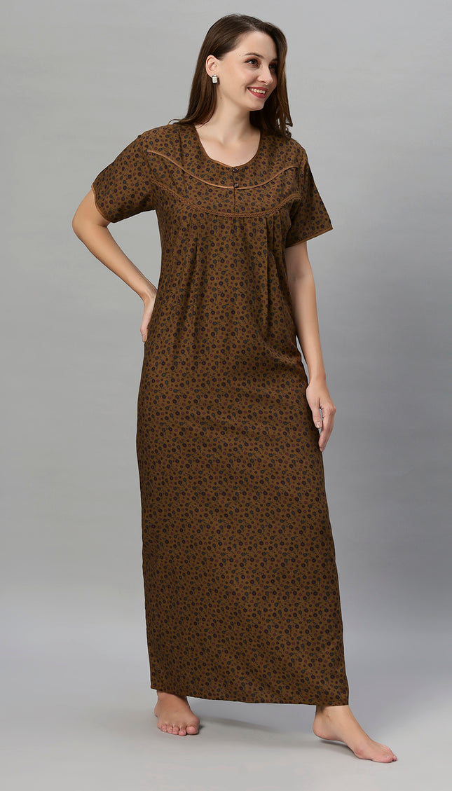 Womens Nightwear Full-Length Nighty