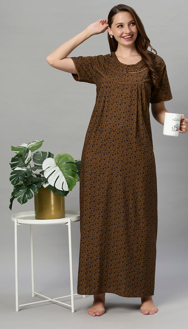 Womens Nightwear Full-Length Nighty