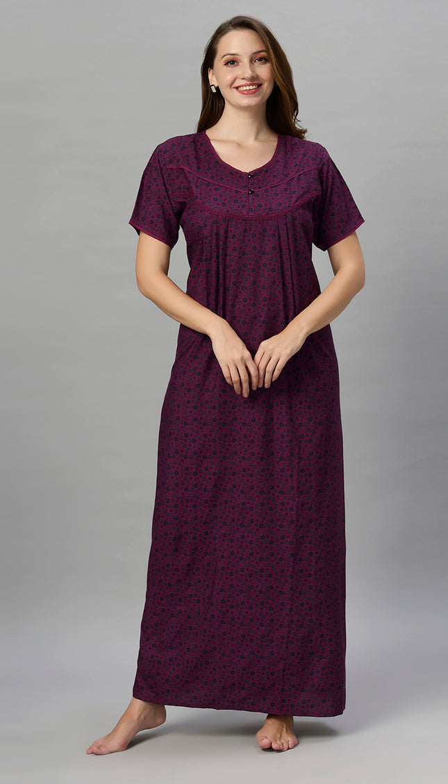 Womens Nightwear Full-Length Nighty