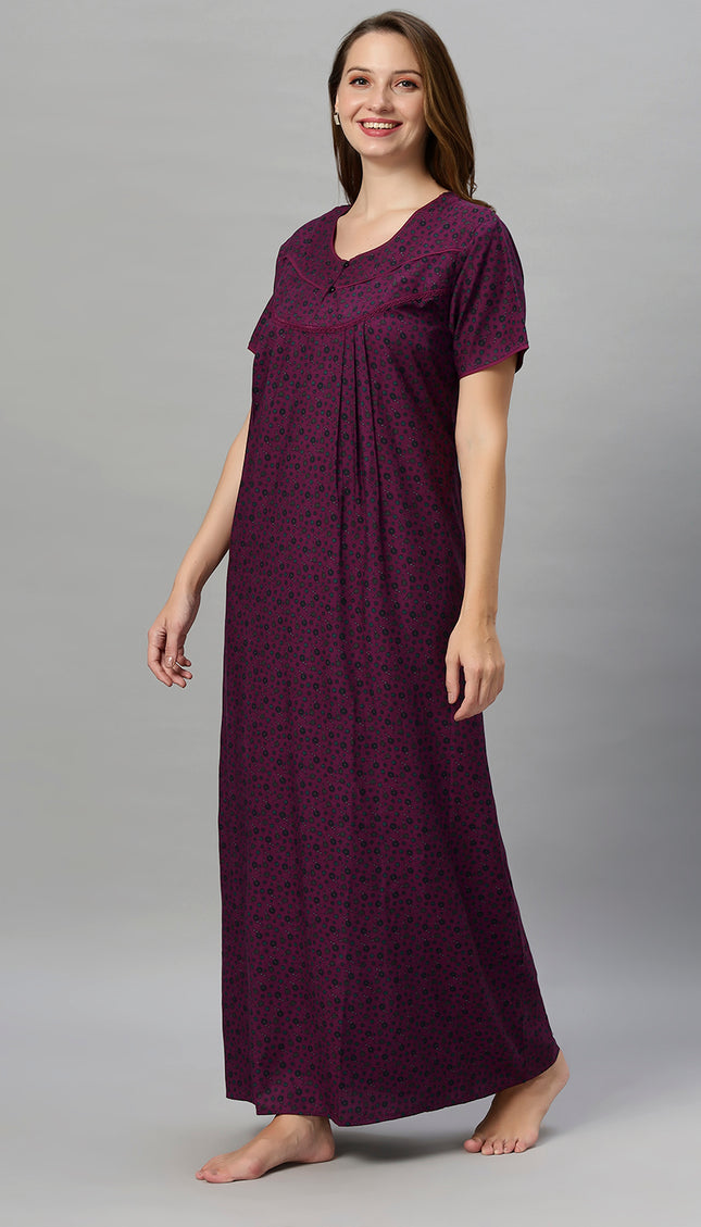 Womens Nightwear Full-Length Nighty