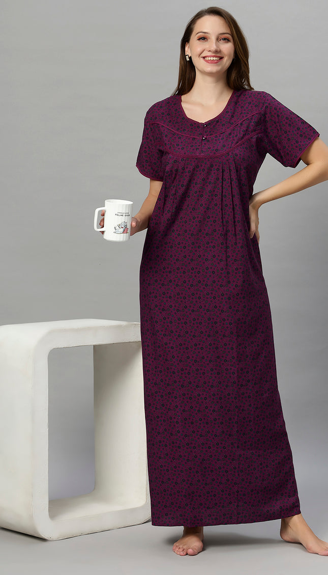 Womens Nightwear Full-Length Nighty