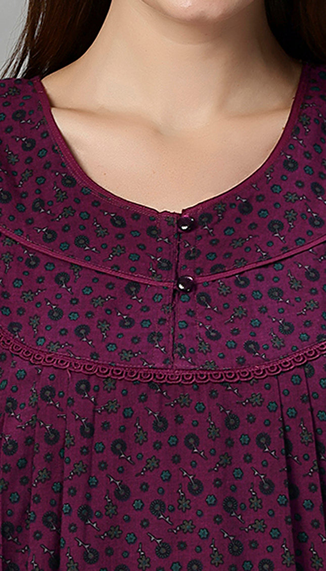 Womens Nightwear Full-Length Nighty