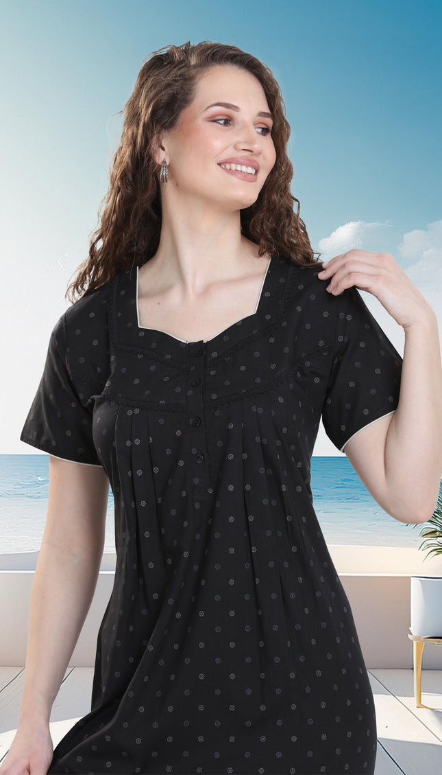 Womens Nightwear Full-Length Nighty