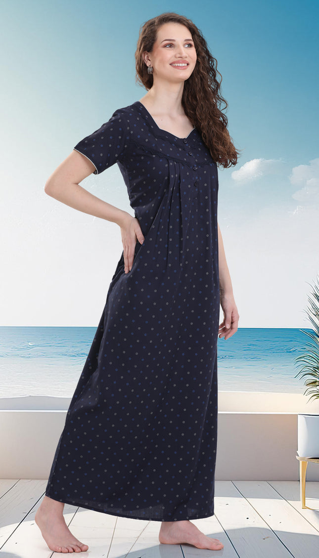 Womens Nightwear Full-Length Nighty