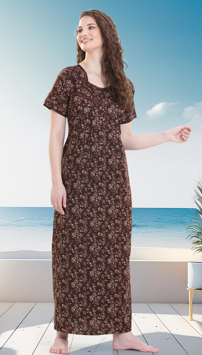Womens Nightwear Full-Length Nighty