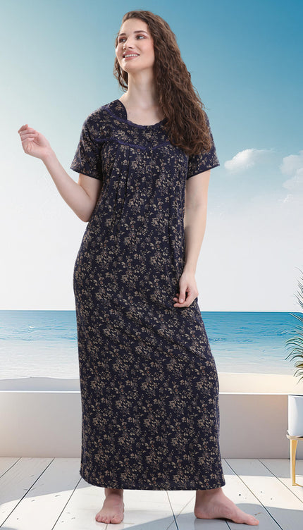 Womens Nightwear Full-Length Nighty