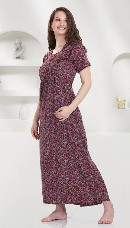 Womens Nightwear Full-Length Nighty