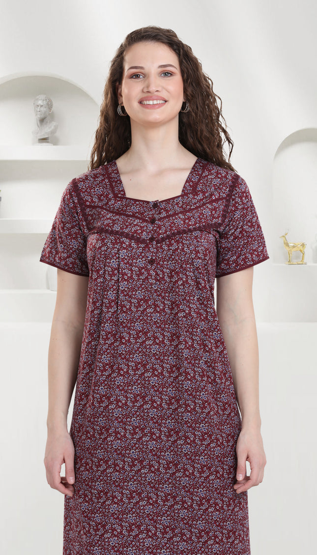 Womens Nightwear Full-Length Nighty