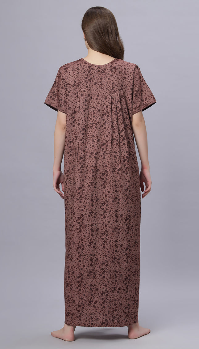 Womens Cotton Maternity & Feeding Nighty