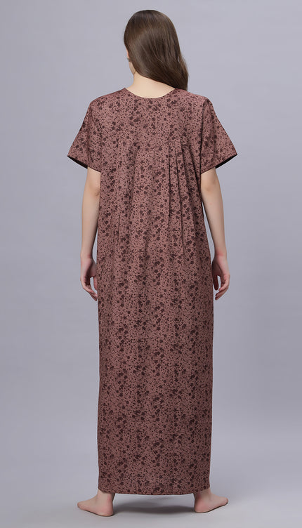 Womens Cotton Maternity & Feeding Nighty
