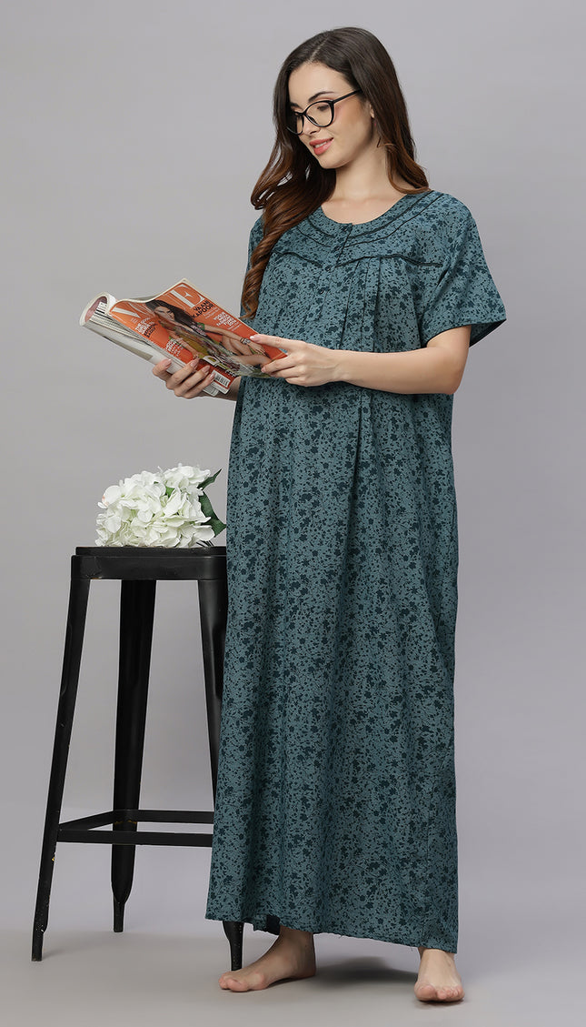 Womens Cotton Maternity & Feeding Nighty