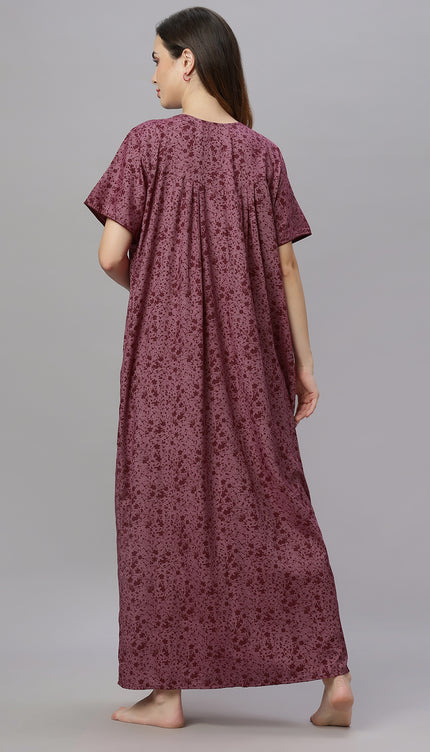 Womens Cotton Maternity & Feeding Nighty