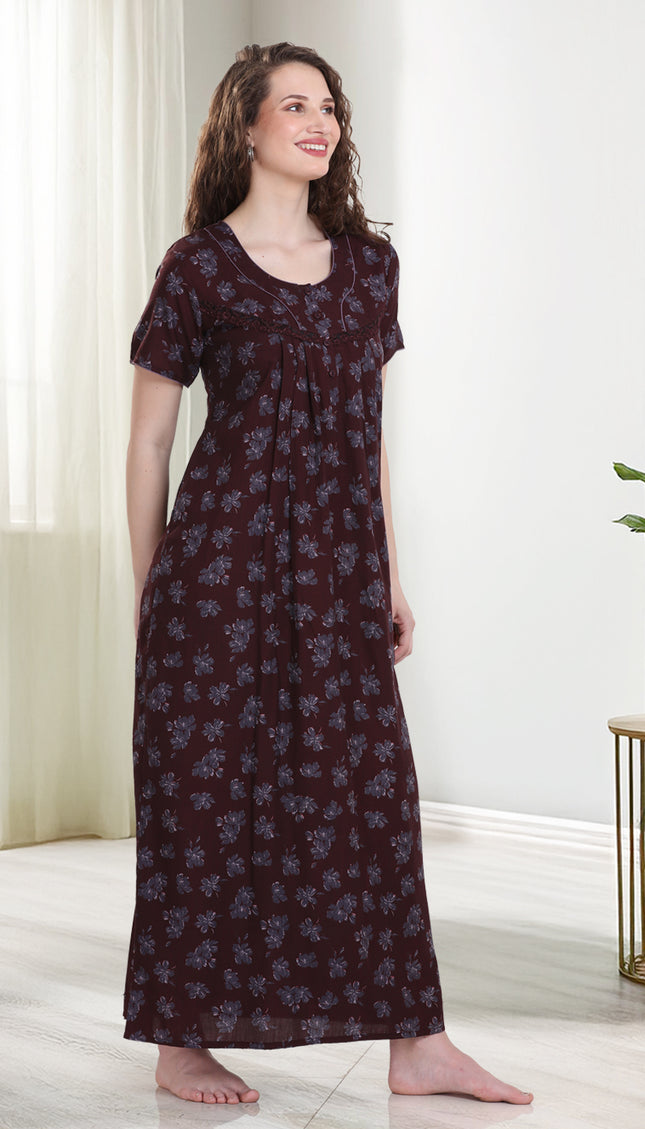 Womens Nightwear Full-Length Nighty